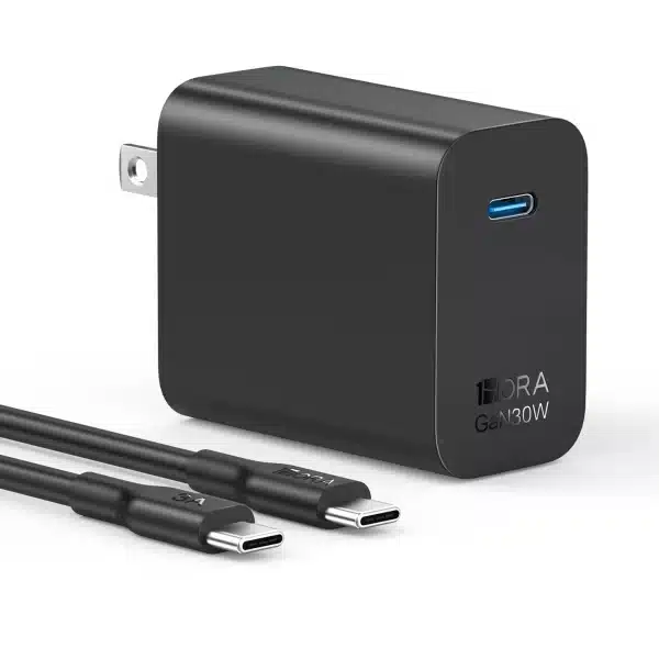 COMBO CARGADOR 1HORA BLANCO TIPO C 30W G - Imagen 2