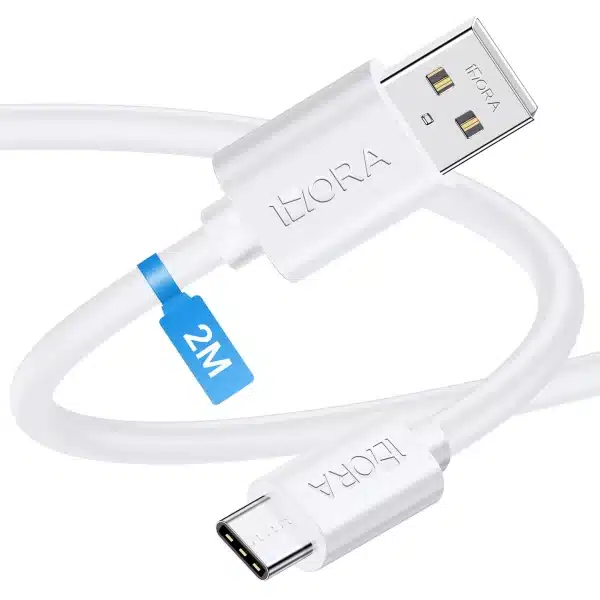 CABLE 1HORA NEGRO CAB185 CON ENTRADA USB - Imagen 2