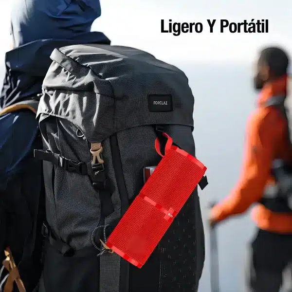 BOCINA INALAMBRICA 1HORA BLUETOOTH ROJA - Imagen 8