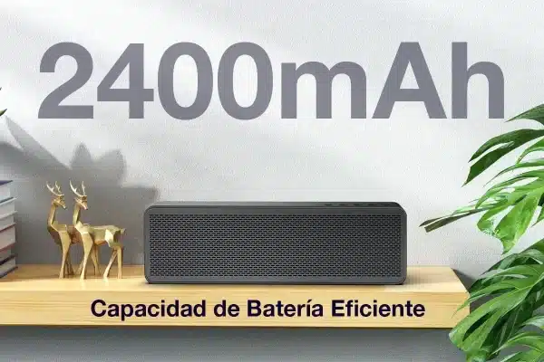BOCINA INALAMBRICA 1HORA BLUETOOTH NEGRA - Imagen 4