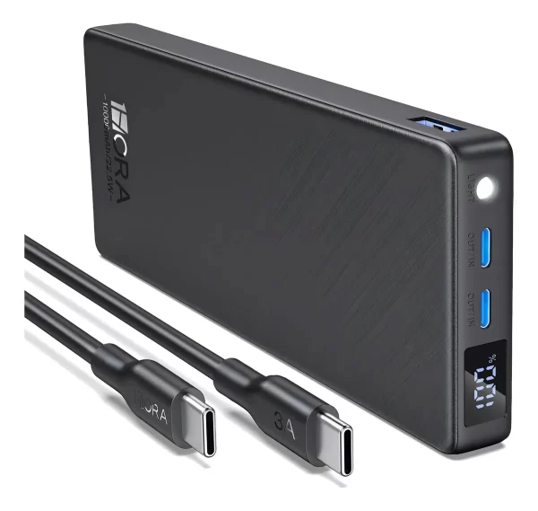 BATERIA POWERBANK 1HORA NEGRA GAR264 100 - Imagen 6