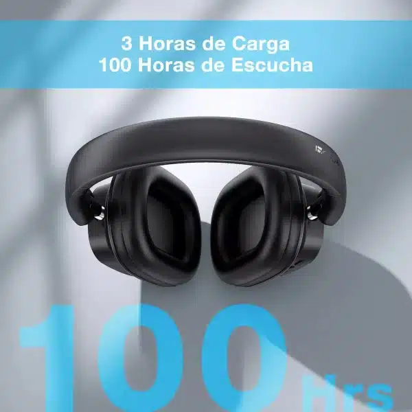 AUDIFONOS INALAMBRICOS 1HORA NEGRO AUT250 - Imagen 2