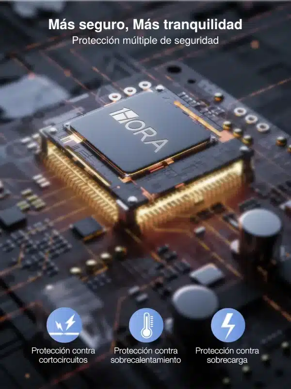 BATERIA POWERBANK 1HORA NEGRA GAR148 100 - Imagen 2