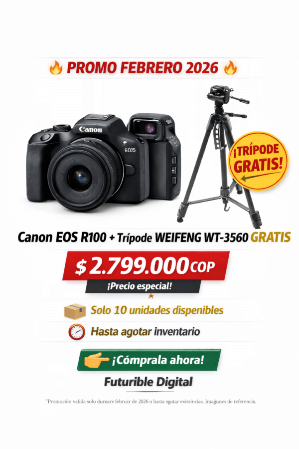 CANON EOS R100(US)1845ISSTM - Imagen 7