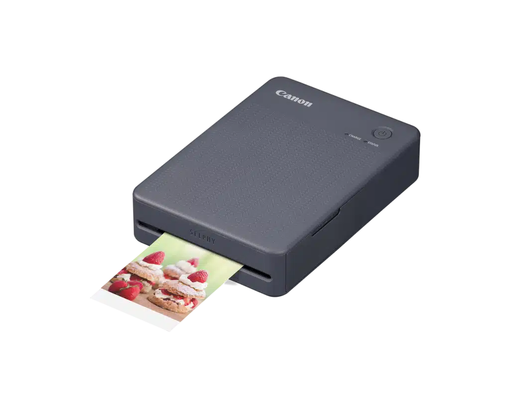 Impresora fotográfica portátil Canon Selphy Square QX10/QX20 gris para smartphones