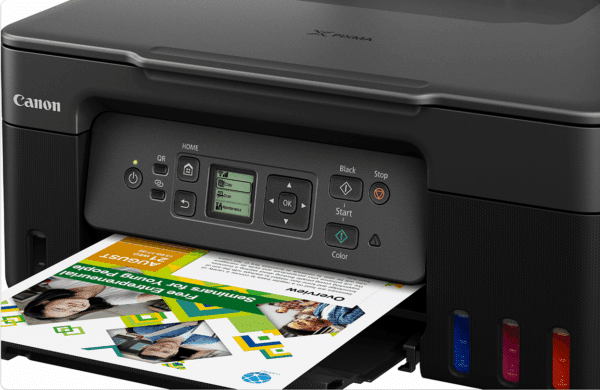 Multifuncional Canon PIXMA G3170 inalámbrica con tanque de tinta continua