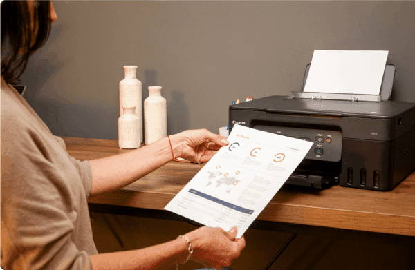 Multifuncional Canon PIXMA G3170 inalámbrica con tanque de tinta continua