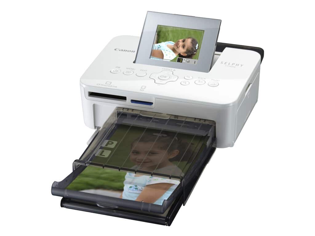 Impresora fotográfica Canon Selphy CP1000 para impresiones rápidas en tamaño postal